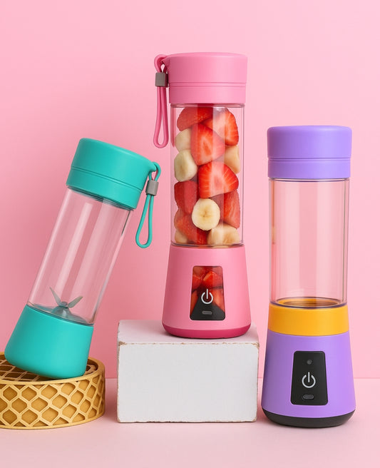 Portable Electric 6 Blade USB Juice Maker (380 ml)